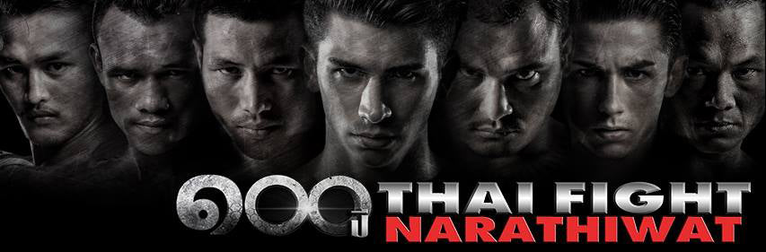 Thai Fight: Narathiwat - Fightcard - 22 Augusti