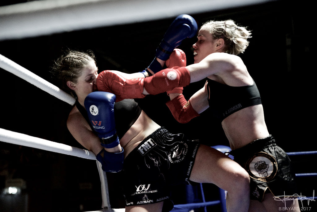 Svenska VM-truppen i thaiboxning 2017