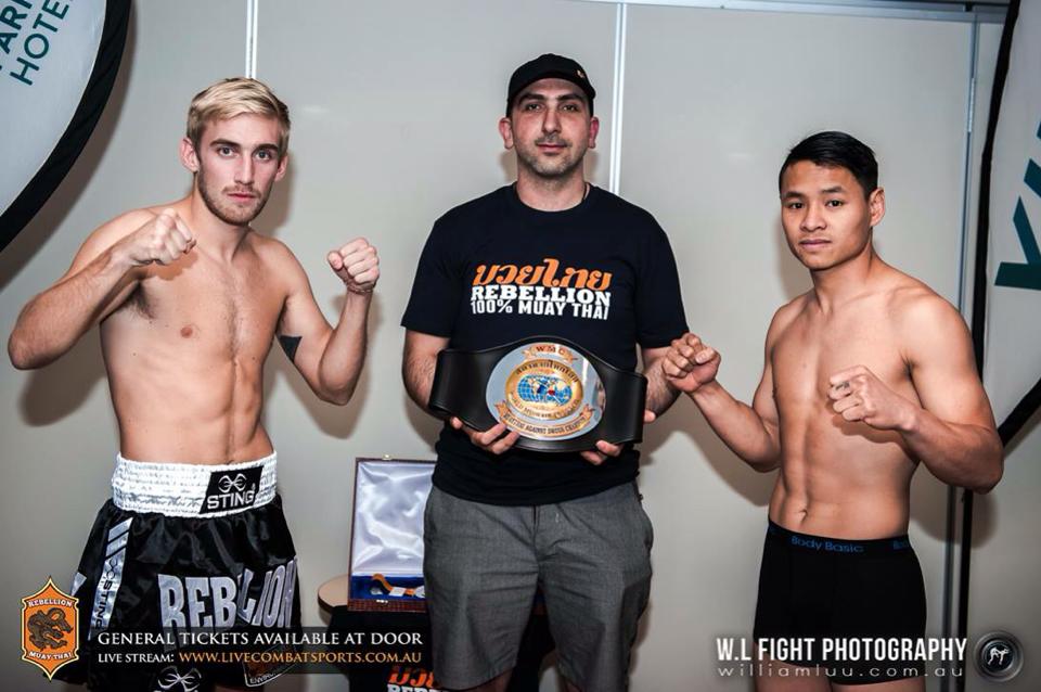 Se Samuel Bark's match från Rebellion Muaythai 10