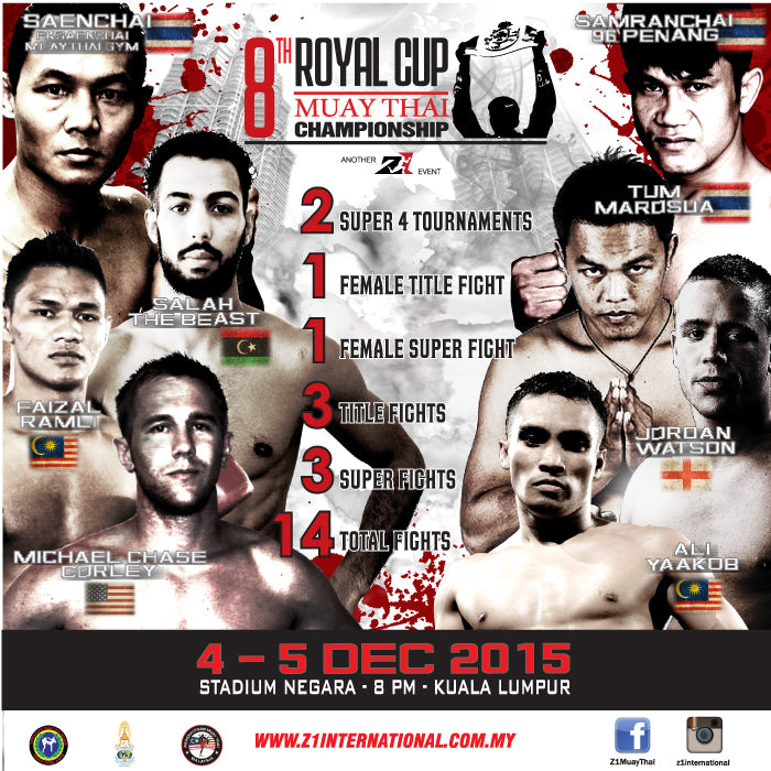 Hamza Bougamza, Senchai, Jordan Watson, Frank Giorgi i samma fightcard