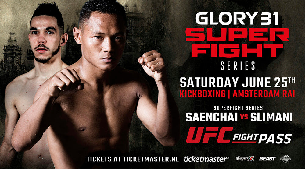 【NYHET】Legenden Saenchai PKSaenchai till Glory 31: AMSTERDAM !