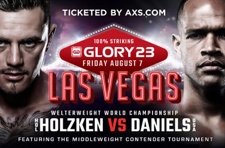 GLORY 23 LAS VEGAS - Fightcard och trailer