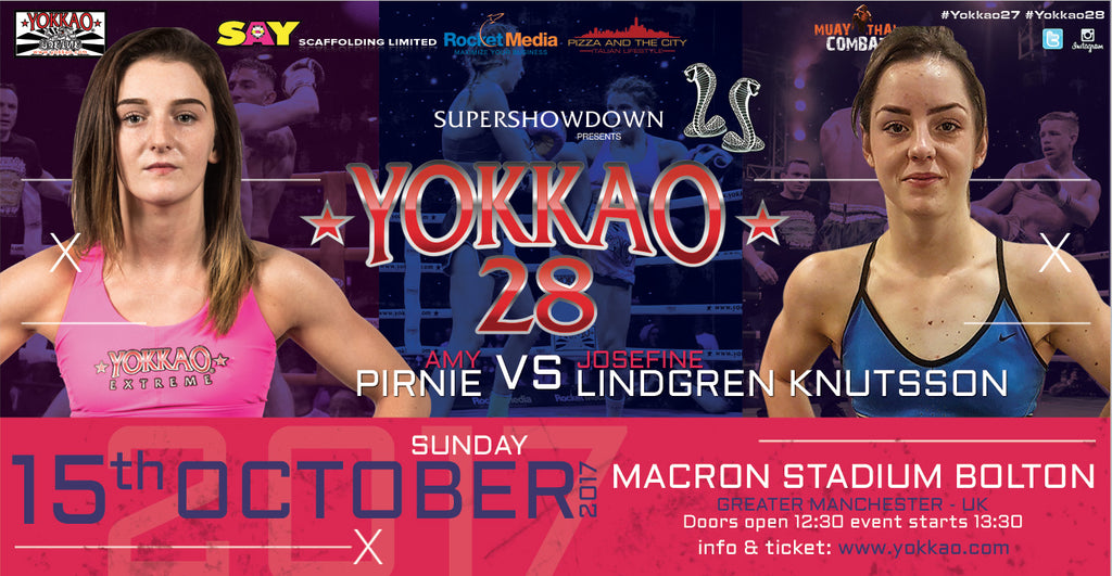 YOKKAO 28: Josefine Lindgren Knutsson vs. Amy Pirnie (Video)