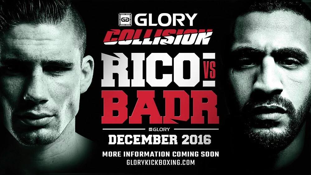 【Nyhet】Badr Hari vs. Rico Verhoeven på Glory Collision i december!