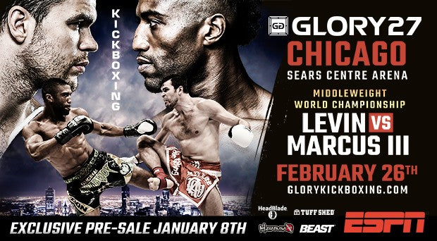 Artem levin vs Simon Marcus III på Glory 27