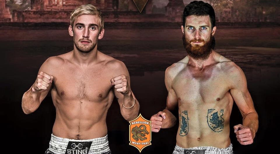 Samuel Bark och Toby Smith på Rebellion V