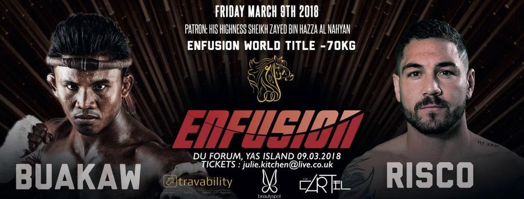 Buakaw Banchamek går titelmatch på Enfusion #63