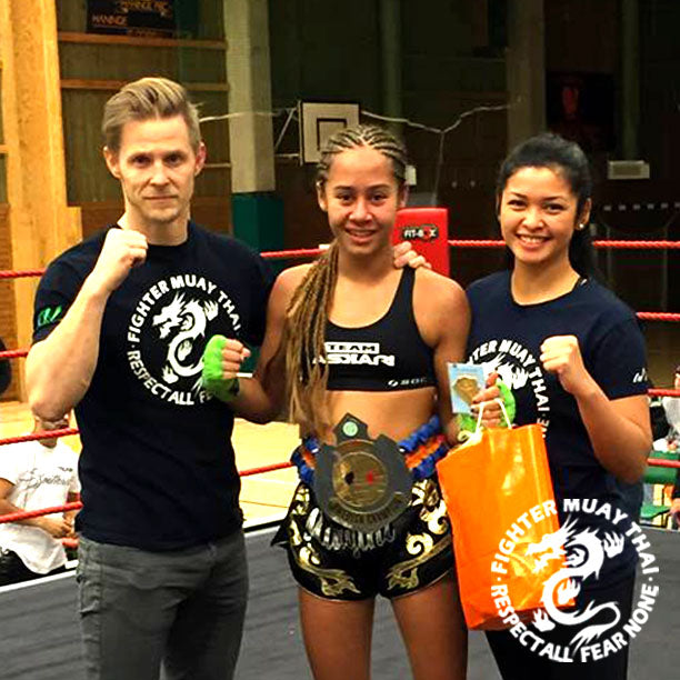 Juniorlandslaget i thaiboxning 2017