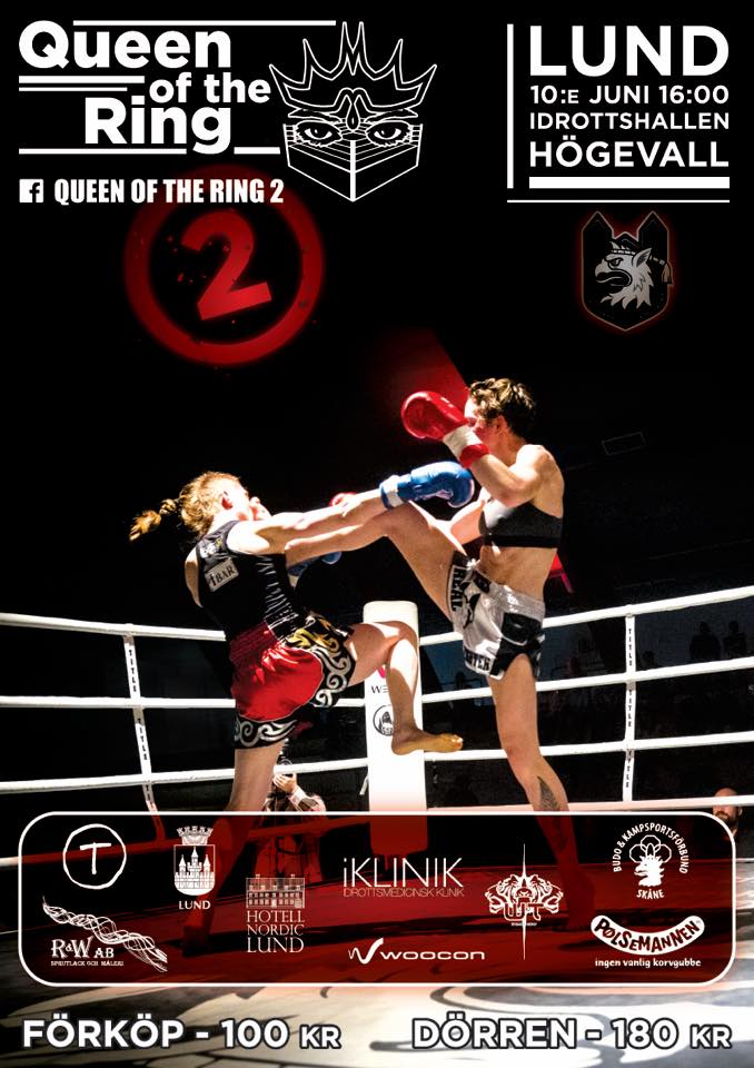 Queen of the Ring 2 - Matchkort (preliminärt)