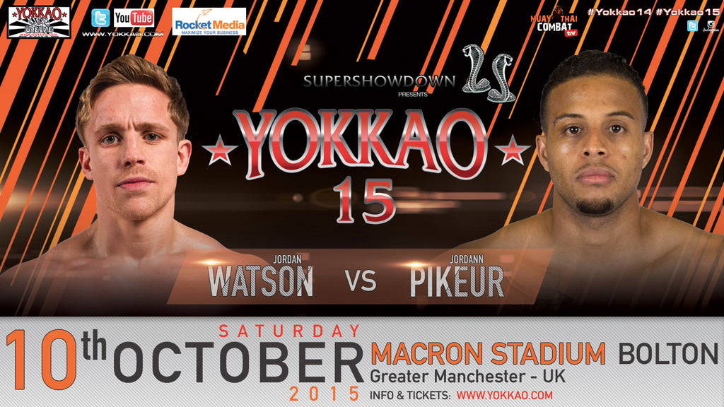 Jordann Pikeur vs Jordan Watson på YOKKAO 15!