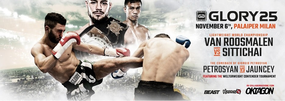 Glory 25 med Giorgio Petrosyan och Robin van Roosmalen