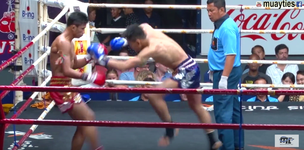 【Fightvideos】Superlek vinner på lowkicks över Superball på Rajadamnern Stadium