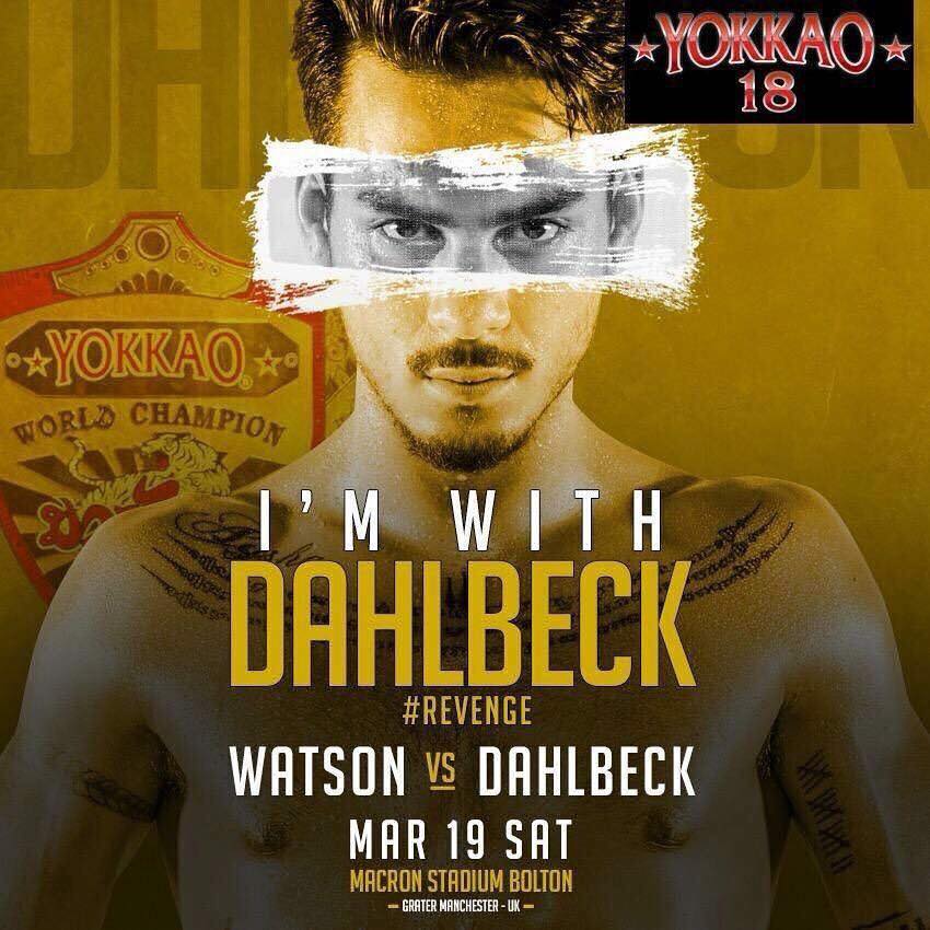 【FIGHTCARD & PROMO】 Se komplett fightcard inför Yokkao 17 & 18 med bl.a Sanny Dahlbeck