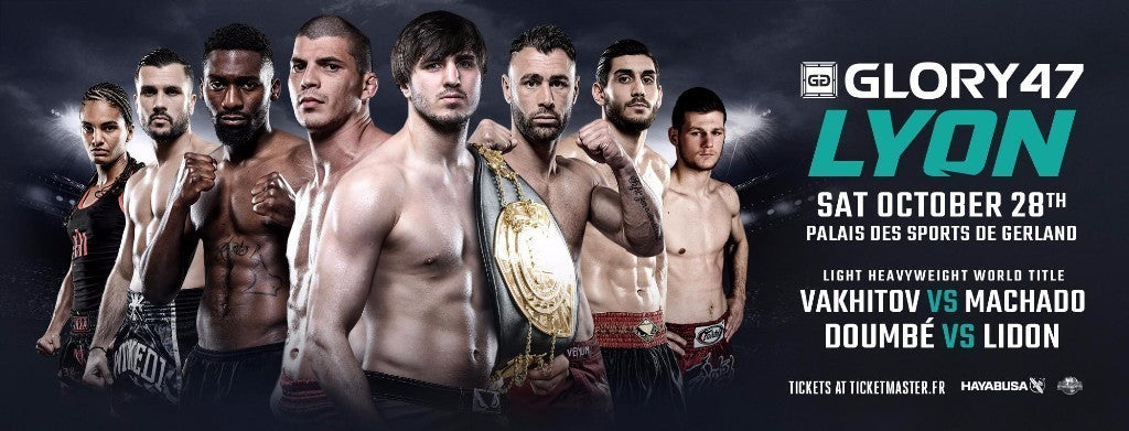 GLORY 47 Lyon: Vakhitov vs. Machado - Matchkort