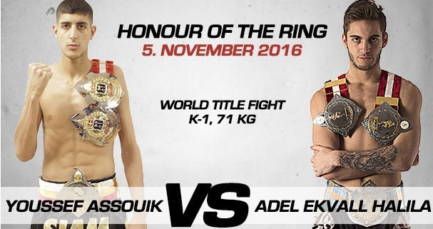 【Nyhet!】Adel Ekvall Halila vs Youssef Assouik på Honour of The Ring