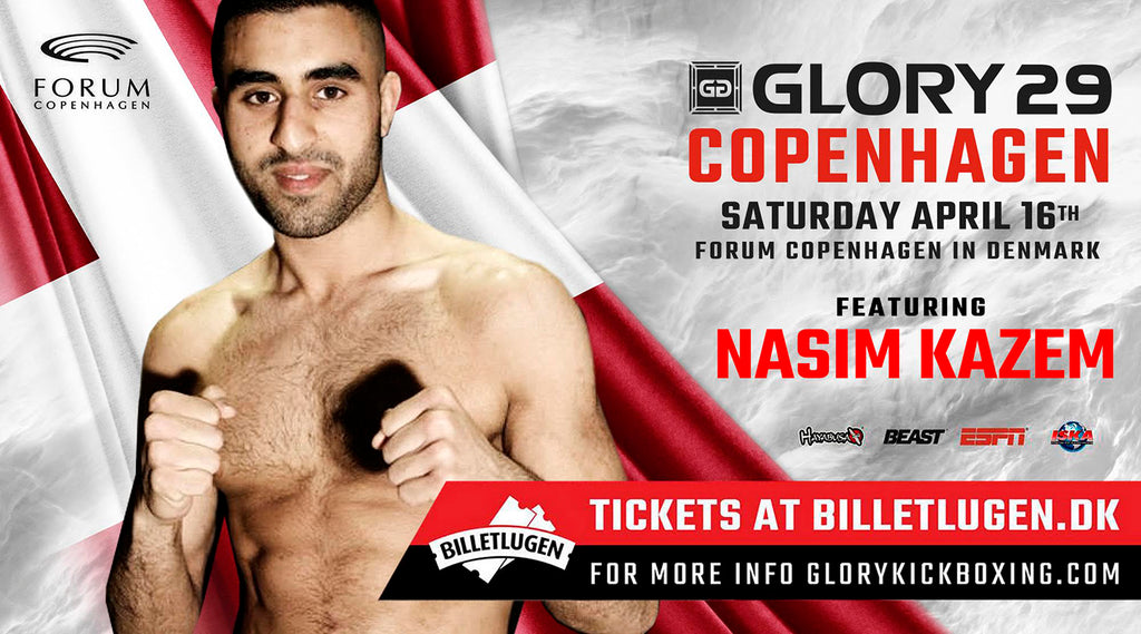 【GLORY 29】Nasim Kazem vs. Yousef Assouik på GLORY 29: COPENHAGEN