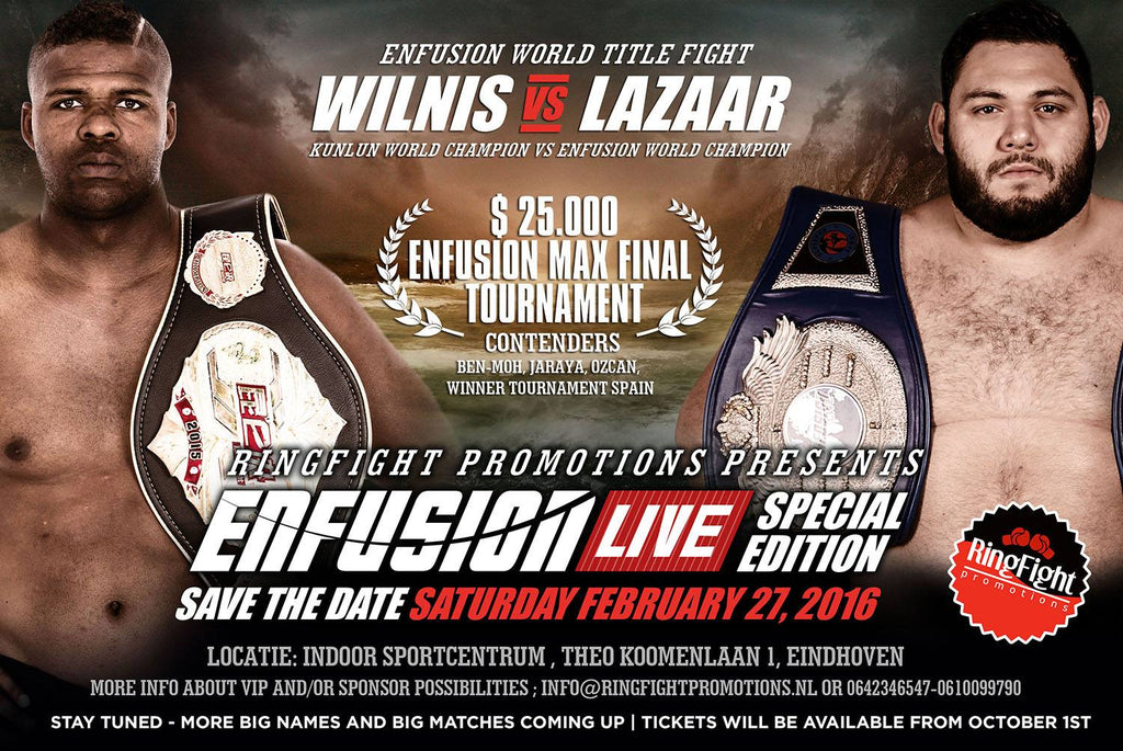 【Enfusion Live #37】 Se Fightcard och Staredown inför kommande Enfusion Live