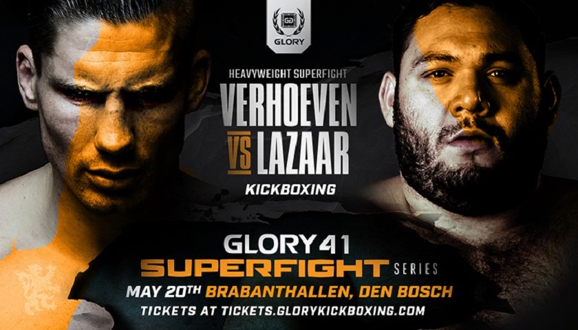 GLORY 41 Holland: Verhoeven vs. Lazaar - Matchkort