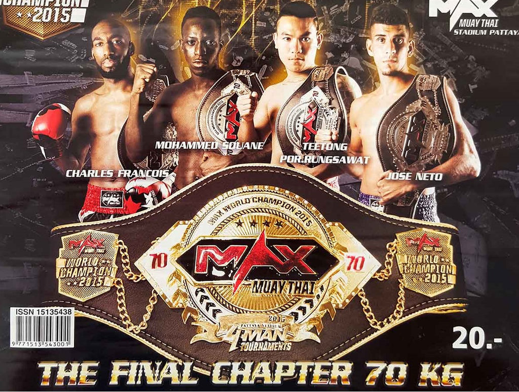 Se hela senaste eventet från Max Muay Thai -70kg (Gold belt Tournament)