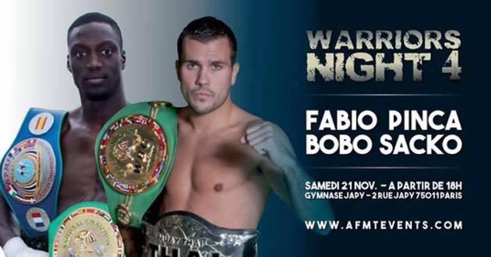 Se när Fabio Pinca vinner över Bobo Sacko - Fightvideo