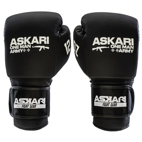 "ONE MAN ARMY" BOXING GLOVES
