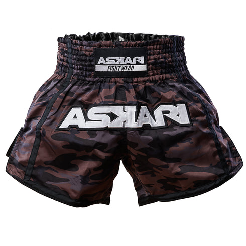 "CHOCOLATA" MUAY THAI SHORTS