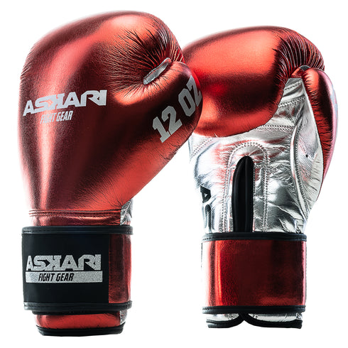 ASKARI "ANGEL DUST" METALLIC BOXING GLOVES