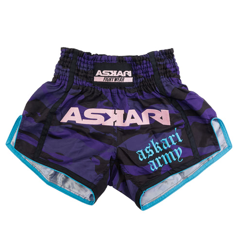 "PURPLE HAZE" MUAY THAI SHORTS