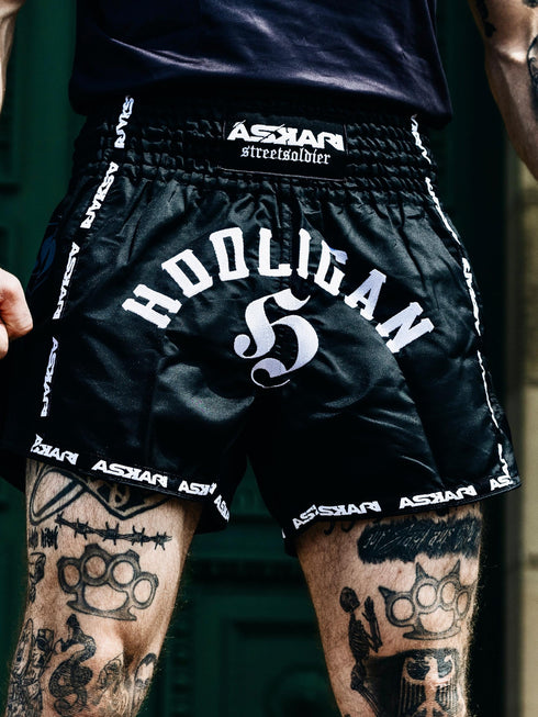 ORIGINAL HOOLIGAN MUAY THAI SHORTS 𝕳
