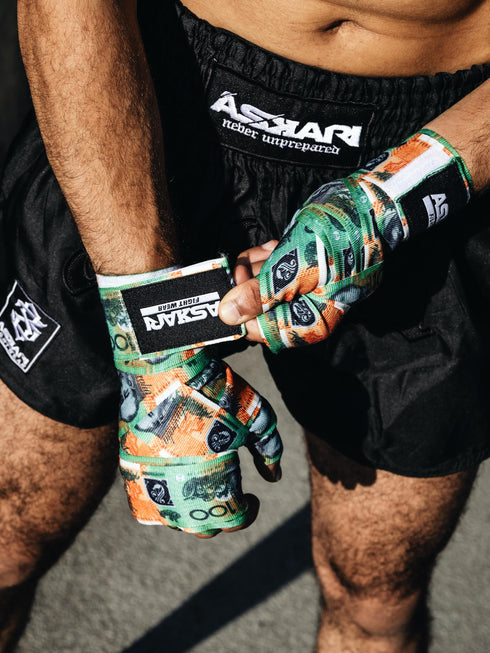 "MARLBORO" MUAY THAI SHORTS