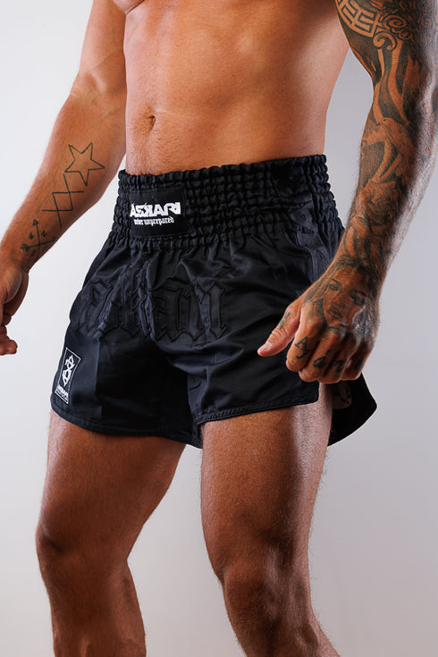"MARLBORO" MUAY THAI SHORTS