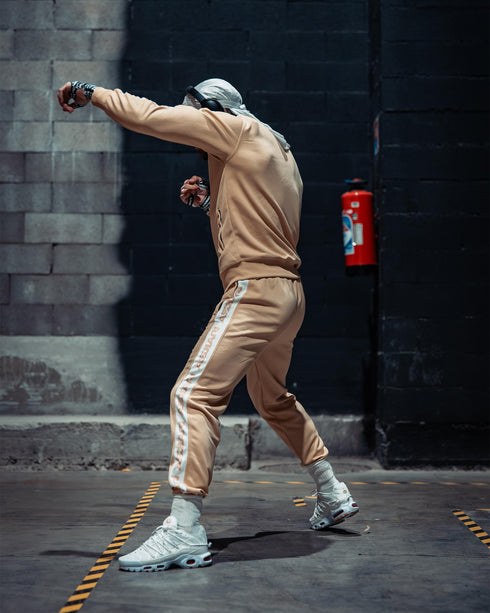 "NAZ WHITE" TRACKSUIT