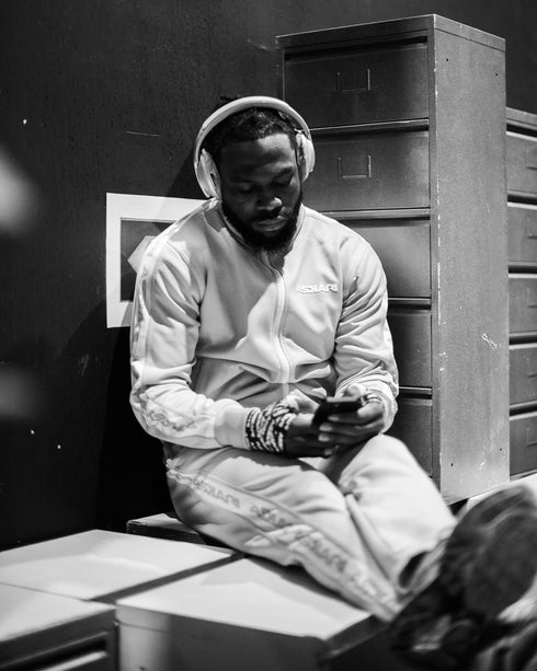 "NAZ WHITE" TRACKSUIT