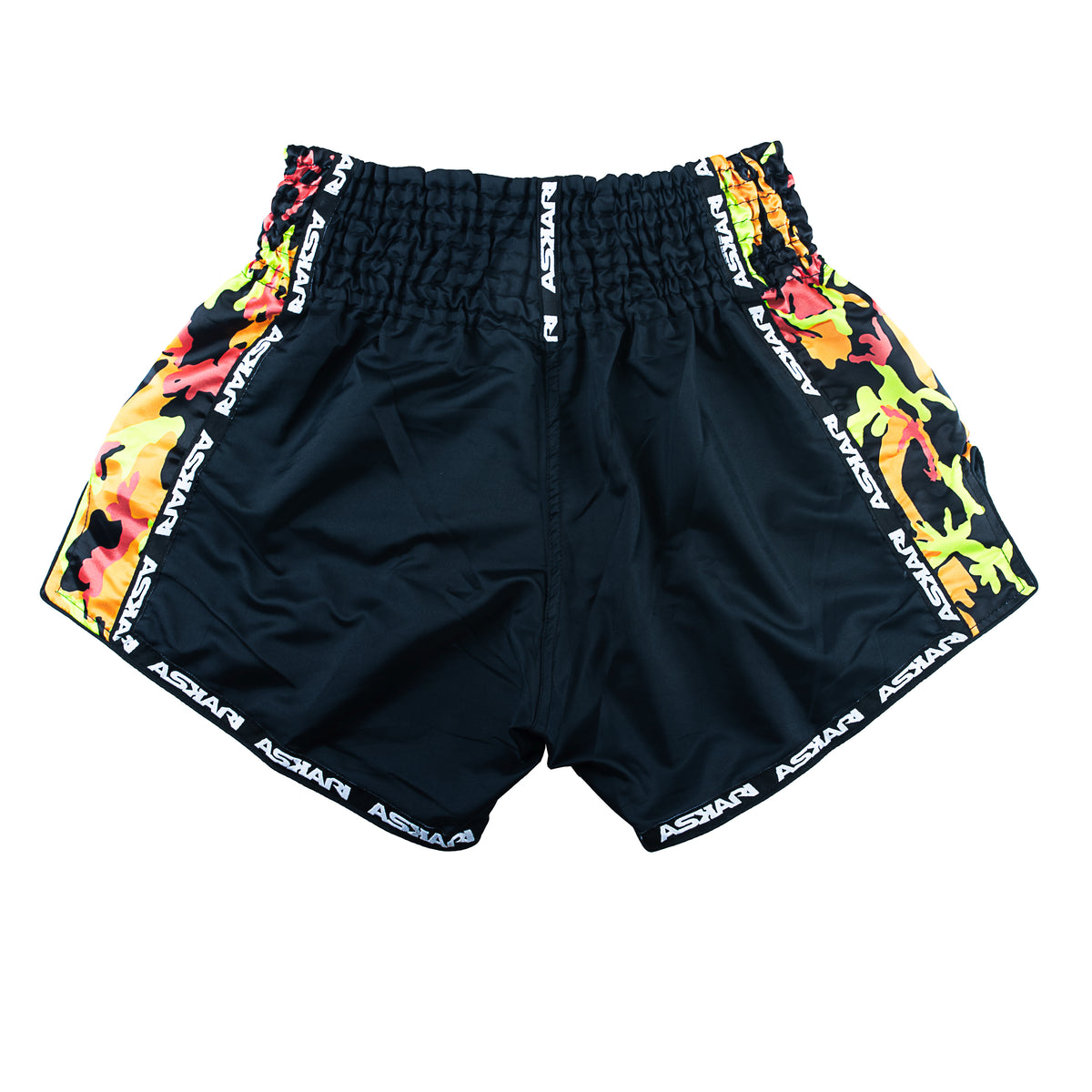 O2TEE Unisex Camouflage MMA Muay Thai Shorts for Men Women Gym Boxing Kickboxing