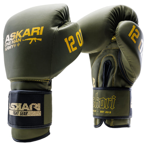 "ONE MAN ARMY" BOXING GLOVES