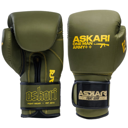 "ONE MAN ARMY" BOXING GLOVES