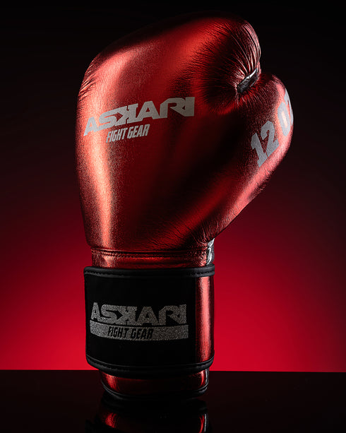 ASKARI "ANGEL DUST" METALLIC BOXING GLOVES