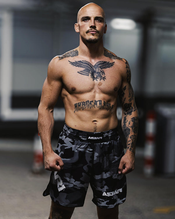 "BULLET" MMA SHORTS