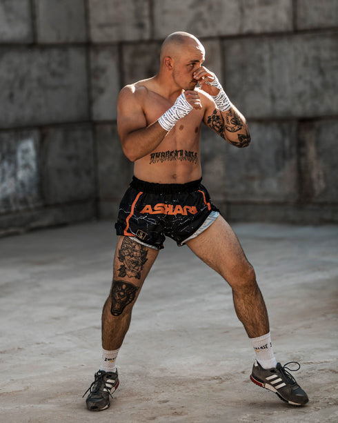 "CARRARA" MUAY THAI SHORTS