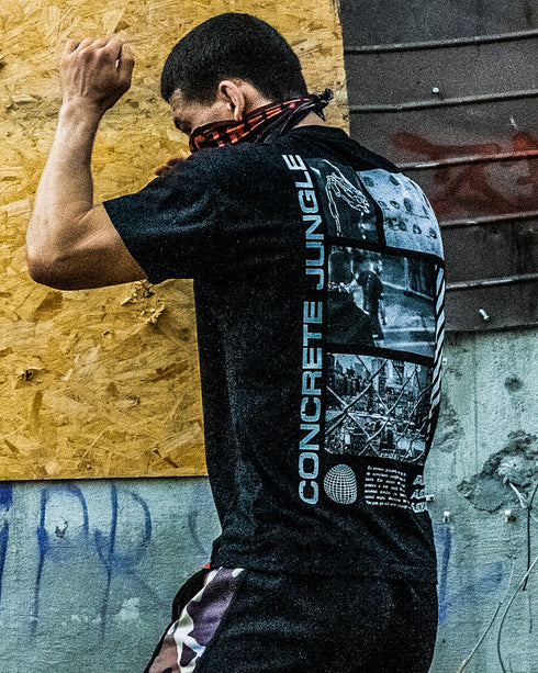 "CONCRETE JUNGLE" OVERSIZE T-SHIRT