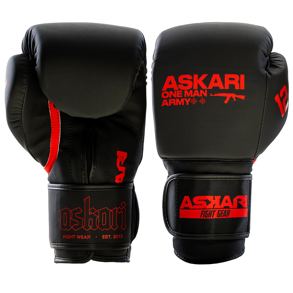 ari gear One Man Army" Boxing Gloves