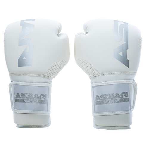 ASKARI WHITE SENSATION BOXING GLOVES
