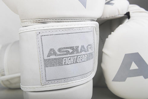 ASKARI WHITE SENSATION BOXING GLOVES