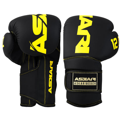 "YELLOW JACKET STING" BOXING GLOVES