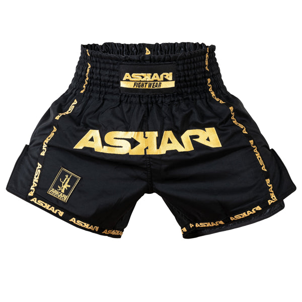 Askari Fight Shorts 24K Muay Thai Shorts