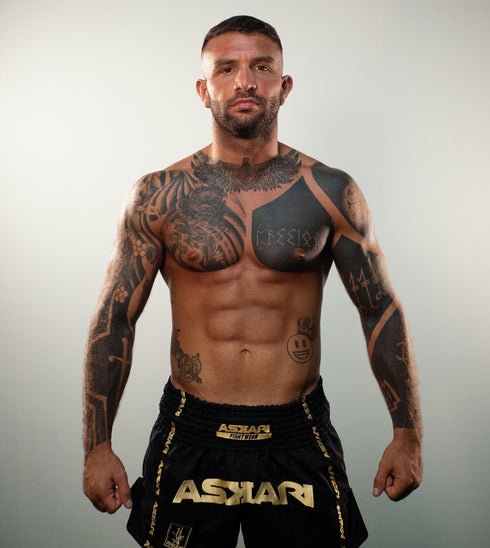 "24K" MUAY THAI SHORTS