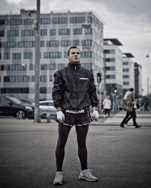Askari Fight Shorts Askari Muay Thai Shorts - Black Camouflage