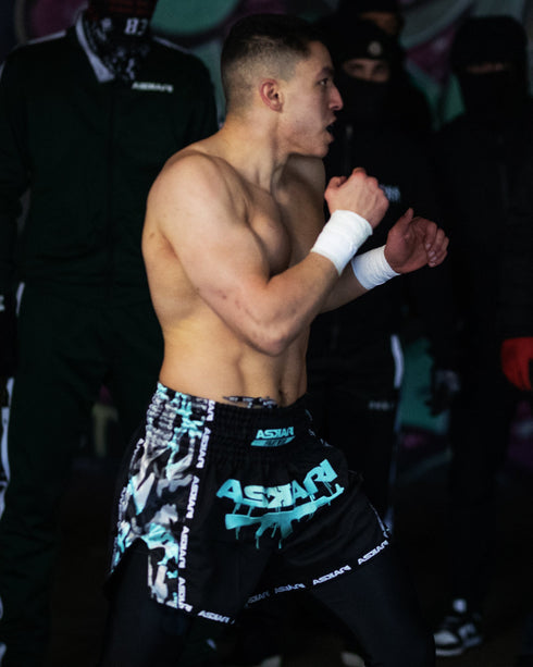 "ICE" MUAY THAI SHORTS