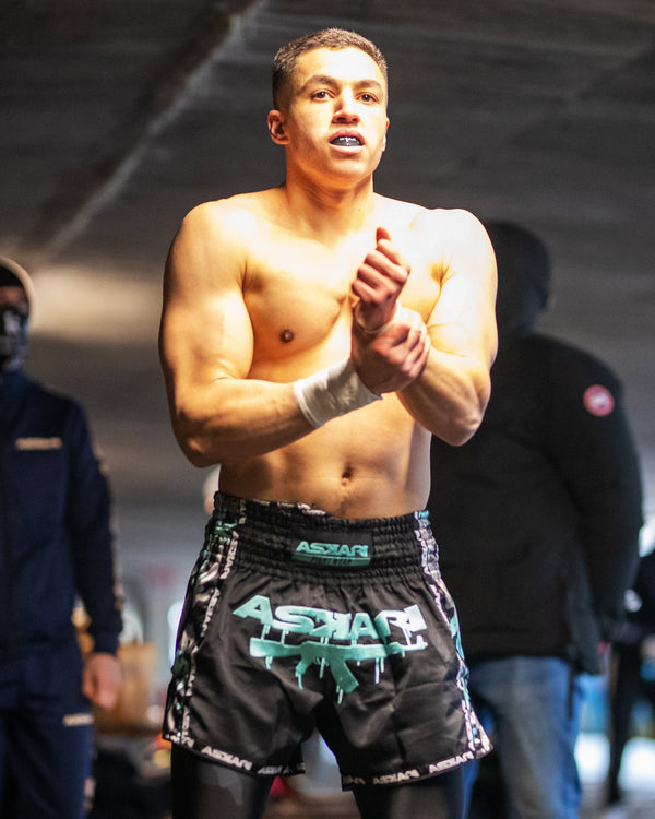 Askari Fight Shorts "ICE" MUAY THAI SHORTS