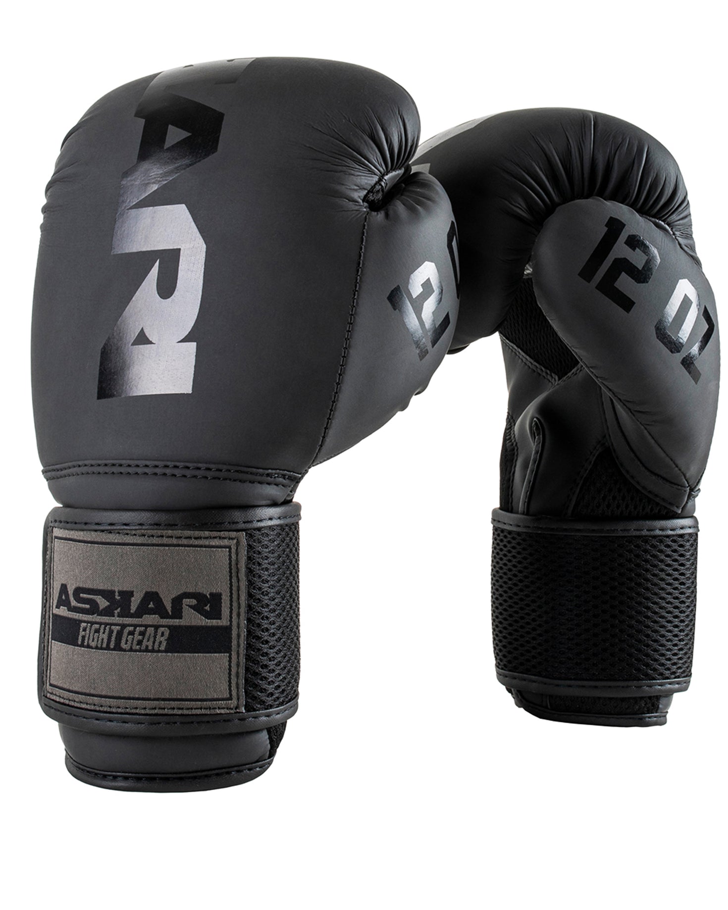 Askari Black Sensation Boxing Gloves in Black